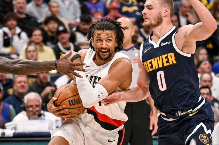 掘金加时逆转开拓者 塞布尔14+5抢断成关键先生