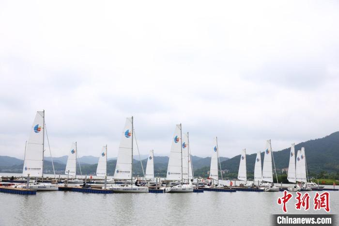 首届中国—中东欧国际帆船赛宁波开幕 22支队伍