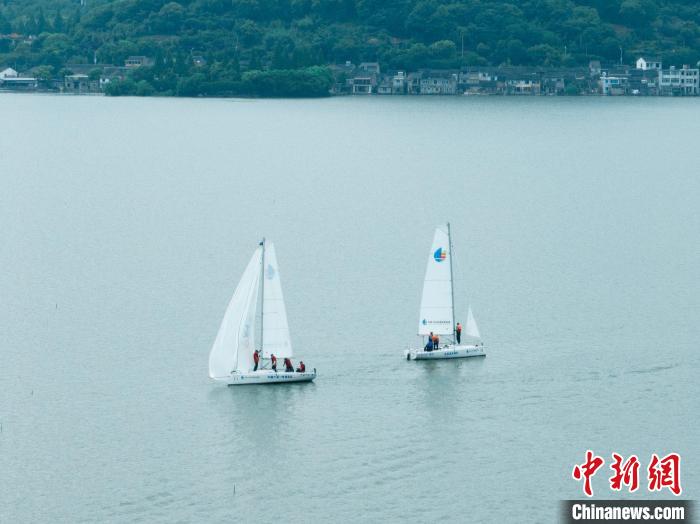 首届中国—中东欧国际帆船赛宁波开幕 22支队伍